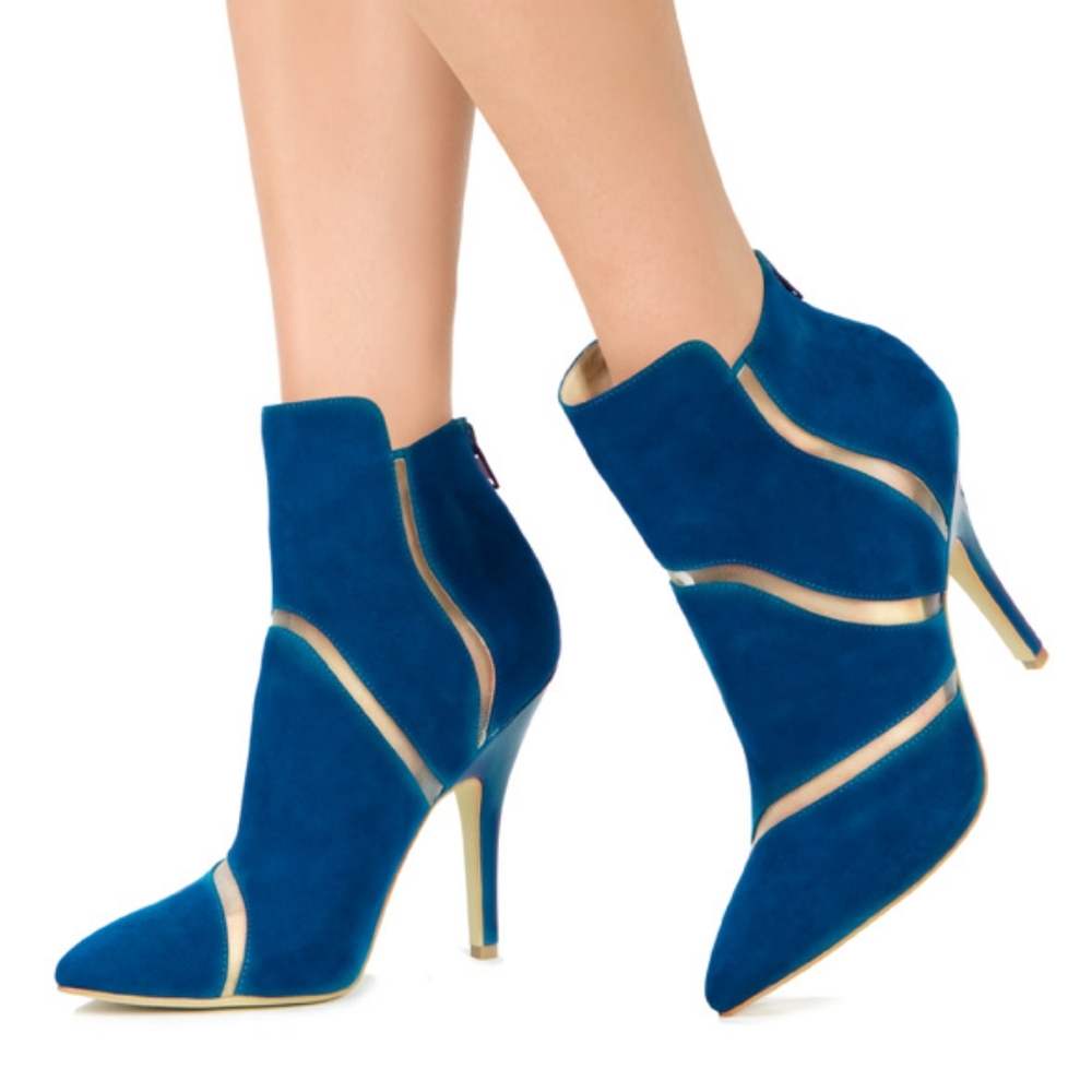 Just Fab Mireille Booties, Size 10M